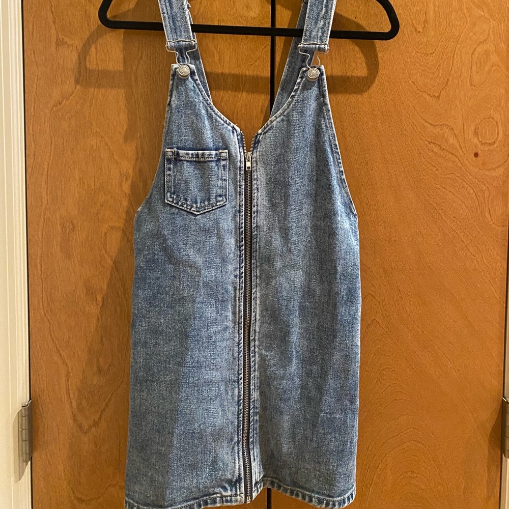 Denim Overall Dress